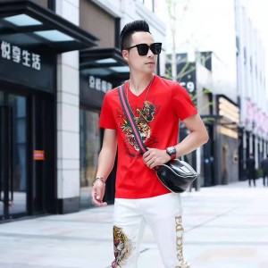 Men \\\\\'s πλεκτό t-shirt